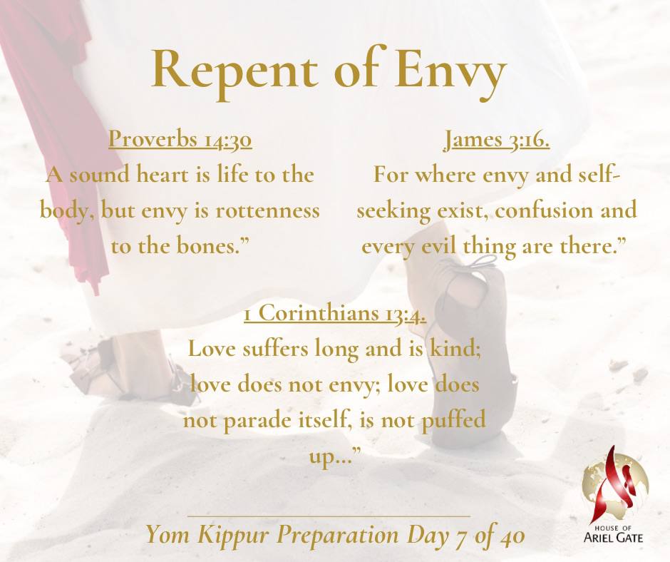 Yom Kippur Preparation Day 7 of 40