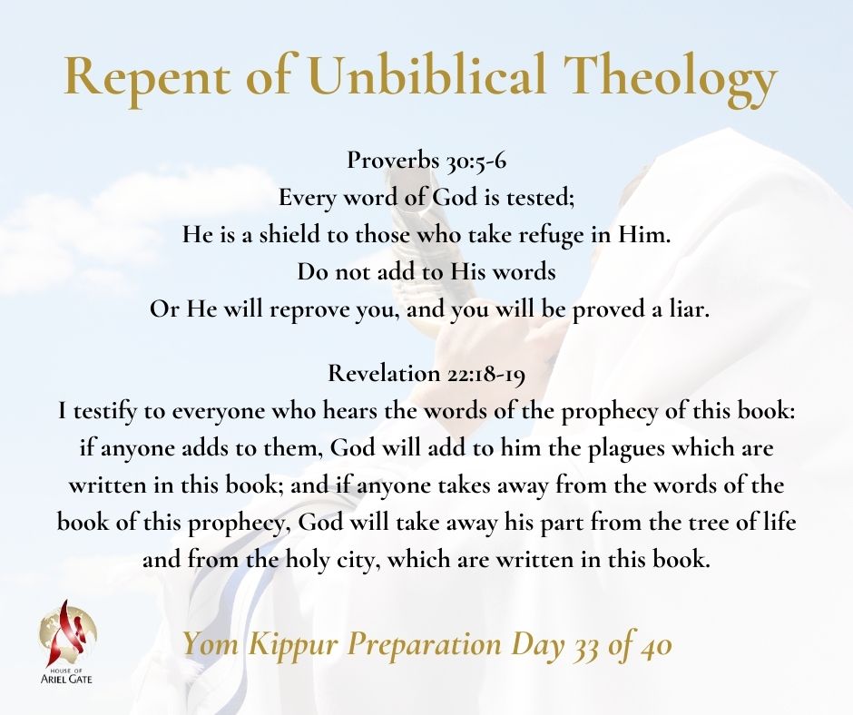 Yom Kippur Preparation Day 33 of 40