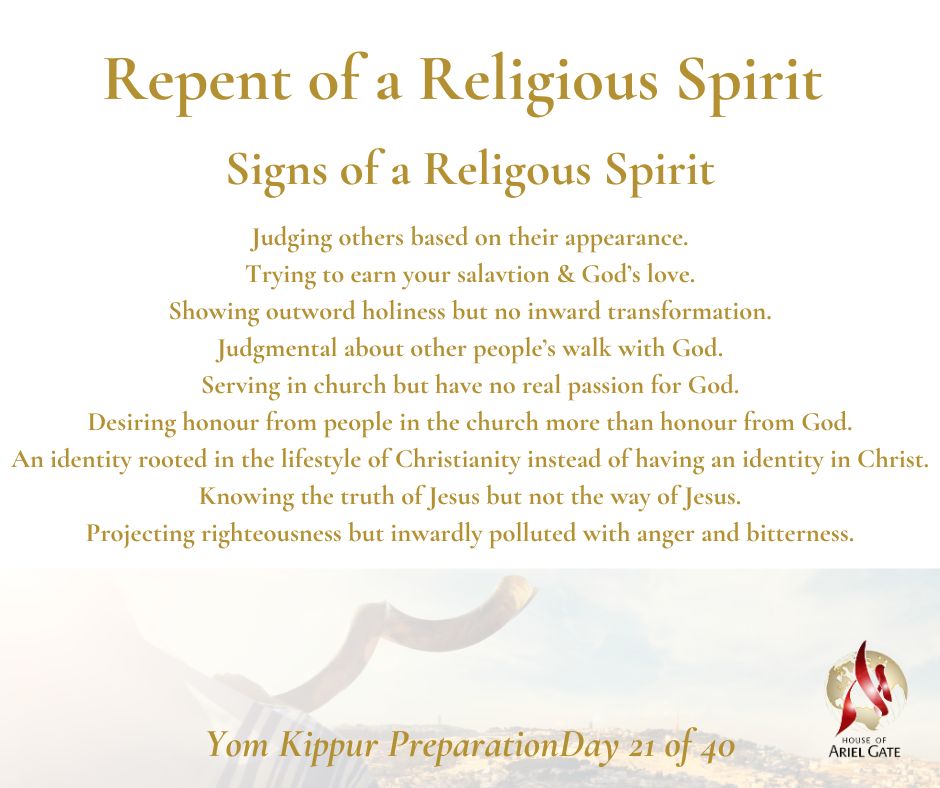 Yom Kippur Preparation Day 21 of 40